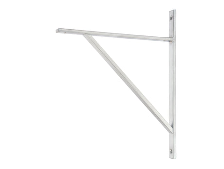From The Anvil - Satin Chrome Chalfont Shelf Bracket (314mm x 250mm) | Sku. 51160 | Trade Door Handles.