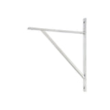 From The Anvil - Satin Chrome Chalfont Shelf Bracket (314mm x 250mm) | Sku. 51160 | Trade Door Handles.
