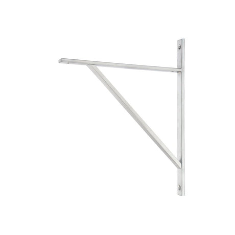 From The Anvil - Satin Chrome Chalfont Shelf Bracket (314mm x 250mm) | Sku. 51160 | Trade Door Handles.