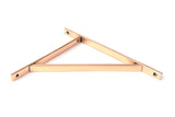 From The Anvil - Polished Bronze Chalfont Shelf Bracket (314mm x 250mm) | Sku. 51163 | Trade Door Handles.