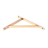 From The Anvil - Polished Bronze Chalfont Shelf Bracket (314mm x 250mm) | Sku. 51163 | Trade Door Handles.
