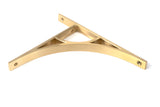 From The Anvil - Satin Brass Tyne Shelf Bracket (260mm x 200mm) | Sku. 51167 | Trade Door Handles.