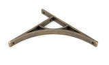 From The Anvil - Burnished Brass Tyne Shelf Bracket (260mm x 200mm) | Sku. 51168 | Trade Door Handles.