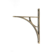 From The Anvil - Burnished Brass Tyne Shelf Bracket (260mm x 200mm) | Sku. 51168 | Trade Door Handles.