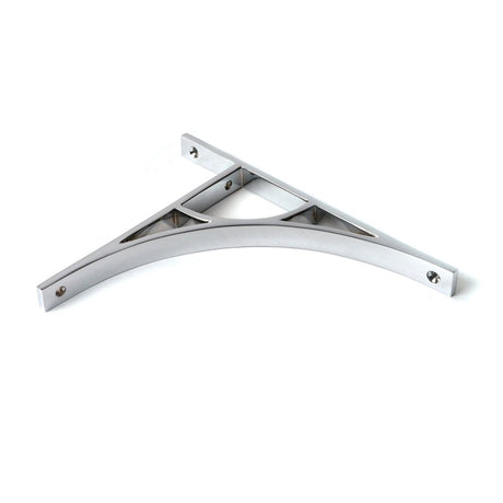 From The Anvil - Polished Chrome Tyne Shelf Bracket (260mm x 200mm) | Sku. 51169 | Trade Door Handles.