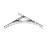 From The Anvil - Satin Chrome Tyne Shelf Bracket (260mm x 200mm) | Sku. 51170 | Trade Door Handles.