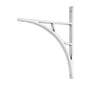 From The Anvil - Satin Chrome Tyne Shelf Bracket (260mm x 200mm) | Sku. 51170 | Trade Door Handles.