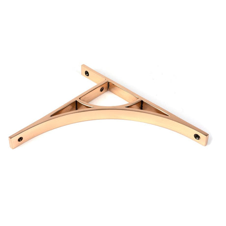 From The Anvil - Polished Bronze Tyne Shelf Bracket (260mm x 200mm) | Sku. 51173 | Trade Door Handles.