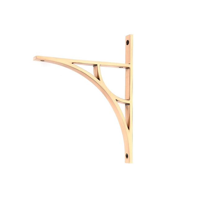 From The Anvil - Polished Bronze Tyne Shelf Bracket (260mm x 200mm) | Sku. 51173 | Trade Door Handles.