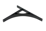 From The Anvil - Matt Black Tyne Shelf Bracket (260mm x 200mm) | Sku. 51174 | Trade Door Handles.