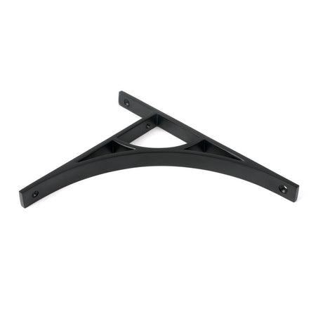 From The Anvil - Matt Black Tyne Shelf Bracket (260mm x 200mm) | Sku. 51174 | Trade Door Handles.