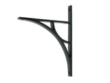 From The Anvil - Matt Black Tyne Shelf Bracket (260mm x 200mm) | Sku. 51174 | Trade Door Handles.