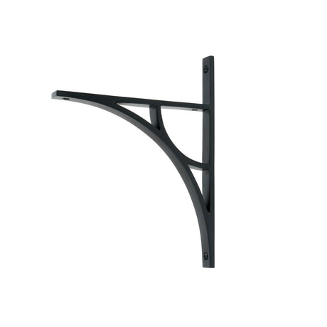 From The Anvil - Matt Black Tyne Shelf Bracket (260mm x 200mm) | Sku. 51174 | Trade Door Handles.