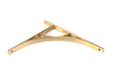 From The Anvil - Satin Brass Tyne Shelf Bracket (314mm x 250mm) | Sku. 51177 | Trade Door Handles.