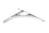 From The Anvil - Polished Chrome Tyne Shelf Bracket (314mm x 250mm) | Sku. 51179 | Trade Door Handles.