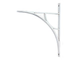 From The Anvil - Polished Chrome Tyne Shelf Bracket (314mm x 250mm) | Sku. 51179 | Trade Door Handles.