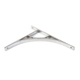 From The Anvil - Satin Chrome Tyne Shelf Bracket (314mm x 250mm) | Sku. 51180 | Trade Door Handles.