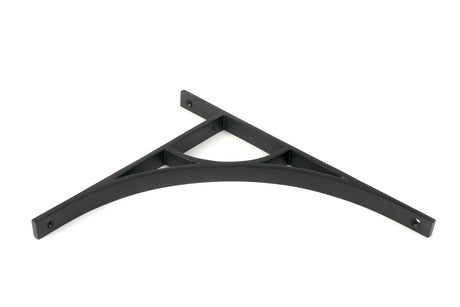 From The Anvil - Matt Black Tyne Shelf Bracket (314mm x 250mm) | Sku. 51184 | Trade Door Handles.