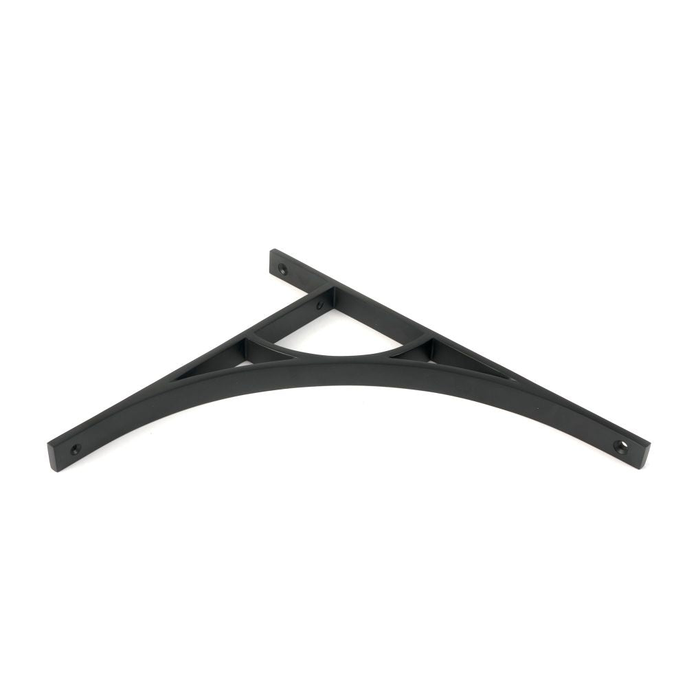 From The Anvil - Matt Black Tyne Shelf Bracket (314mm x 250mm) | Sku. 51184 | Trade Door Handles.