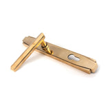 From The Anvil - Aged Brass Art Deco Slimline Lever Espag. Lock Set | Sku. 51186 | Trade Door Handles.