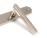 From The Anvil - Polished Nickel Art Deco Slimline Lever Espag. Lock Set | Sku. 51187 | Trade Door Handles.