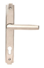 From The Anvil - Polished Nickel Art Deco Slimline Lever Espag. Lock Set | Sku. 51187 | Trade Door Handles.