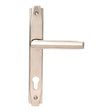 From The Anvil - Polished Nickel Art Deco Slimline Lever Espag. Lock Set | Sku. 51187 | Trade Door Handles.