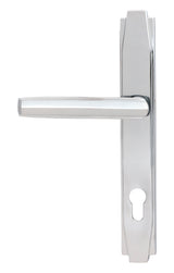 From The Anvil - Polished Chrome Art Deco Slimline Lever Espag. Lock Set | Sku. 51188 | Trade Door Handles.
