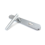 From The Anvil - Polished Chrome Art Deco Slimline Lever Espag. Lock Set | Sku. 51188 | Trade Door Handles.