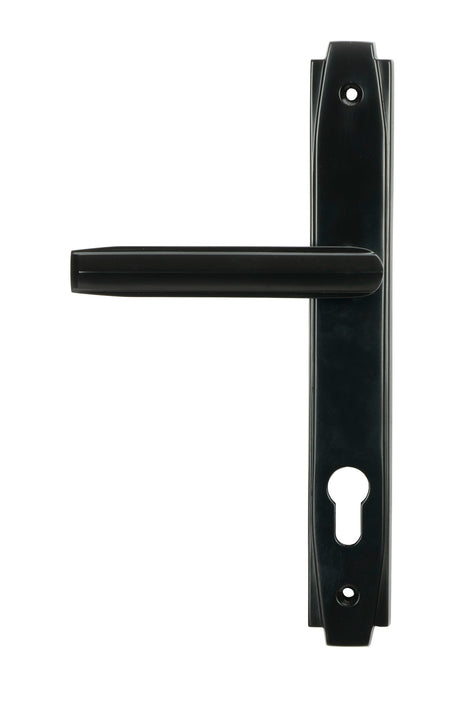From The Anvil - Aged Bronze Art Deco Slimline Lever Espag. Lock Set | Sku. 51189 | Trade Door Handles.