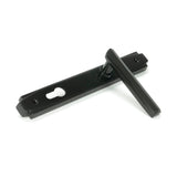 From The Anvil - Aged Bronze Art Deco Slimline Lever Espag. Lock Set | Sku. 51189 | Trade Door Handles.