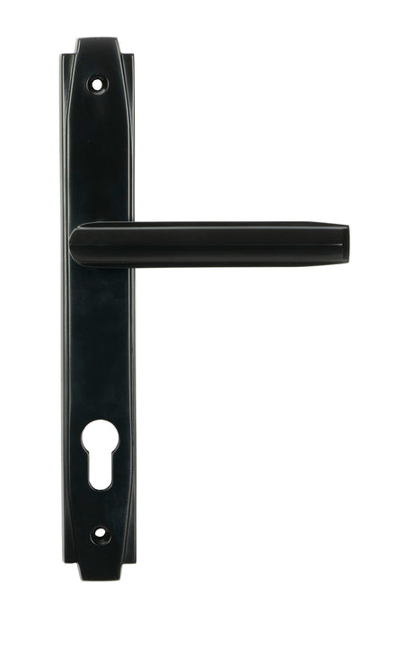 From The Anvil - Aged Bronze Art Deco Slimline Lever Espag. Lock Set | Sku. 51189 | Trade Door Handles.