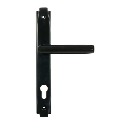 From The Anvil - Aged Bronze Art Deco Slimline Lever Espag. Lock Set | Sku. 51189 | Trade Door Handles.