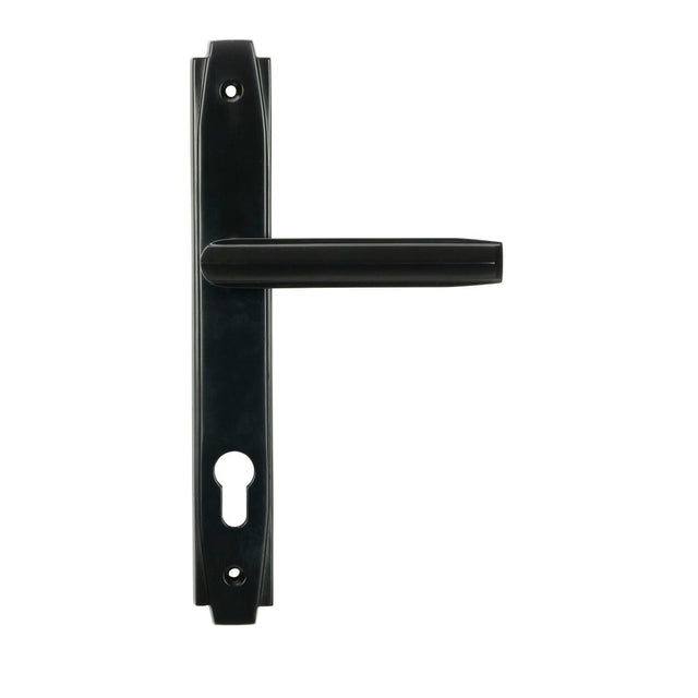 From The Anvil - Aged Bronze Art Deco Slimline Lever Espag. Lock Set | Sku. 51189 | Trade Door Handles.