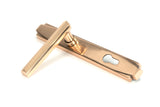 From The Anvil - Polished Bronze Art Deco Slimline Lever Espag. Lock Set | Sku. 51190 | Trade Door Handles.