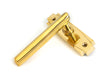 From The Anvil - Polished Brass Art Deco Lever on Rose Set | Sku. 51191 | Trade Door Handles.