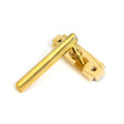 From The Anvil - Polished Brass Art Deco Lever on Rose Set | Sku. 51191 | Trade Door Handles.