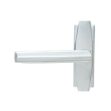 From The Anvil - Polished Chrome Art Deco Lever on Rose Set | Sku. 51194 | Trade Door Handles.