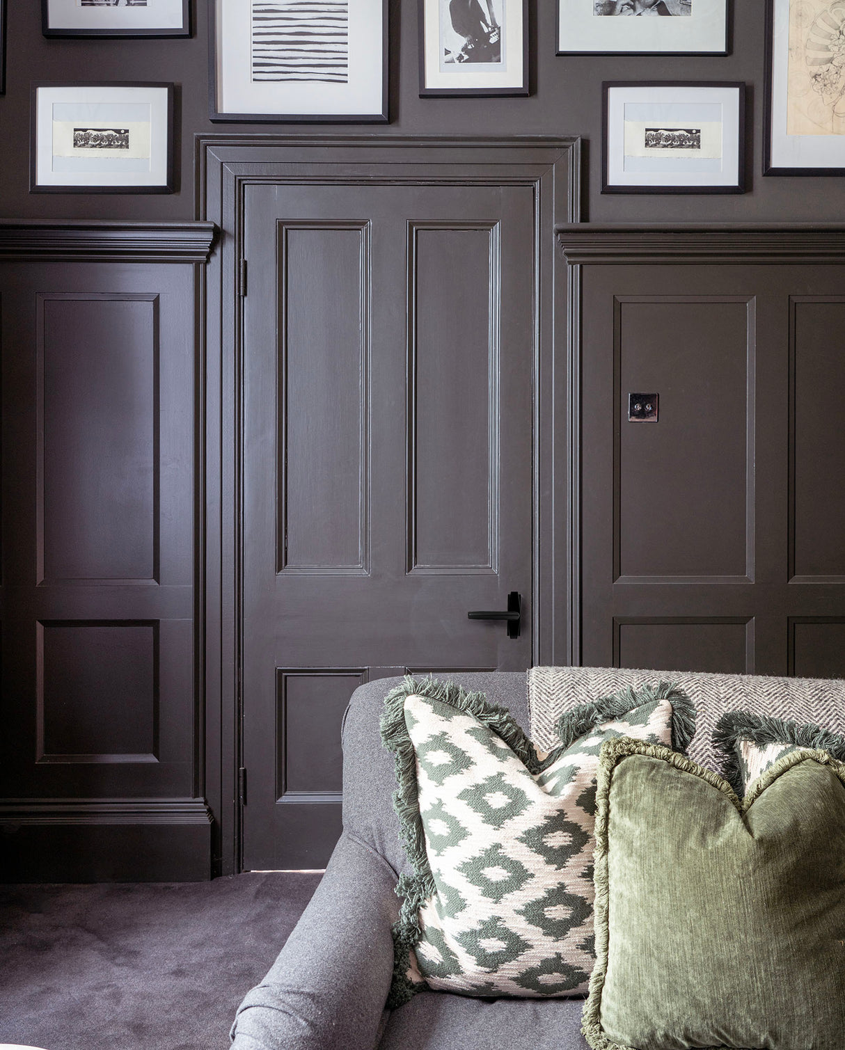 From The Anvil - Aged Bronze Art Deco Lever on Rose Set | Sku. 51195 | Trade Door Handles.