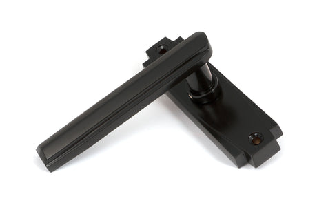 From The Anvil - Aged Bronze Art Deco Lever on Rose Set | Sku. 51195 | Trade Door Handles.