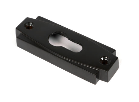 From The Anvil - Aged Bronze Art Deco Euro Escutcheon | Sku. 51201 | Trade Door Handles.