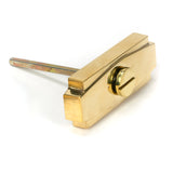 From The Anvil - Polished Brass Art Deco Thumbturn | Sku. 51203 | Trade Door Handles.