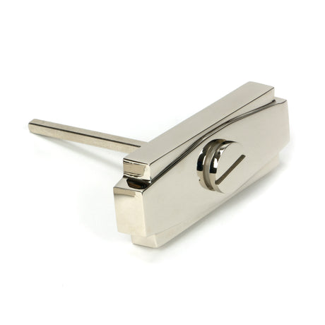 From The Anvil - Polished Nickel Art Deco Thumbturn | Sku. 51205 | Trade Door Handles.