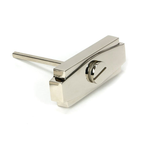 From The Anvil - Polished Nickel Art Deco Thumbturn | Sku. 51205 | Trade Door Handles.