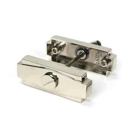 From The Anvil - Polished Nickel Art Deco Thumbturn | Sku. 51205 | Trade Door Handles.
