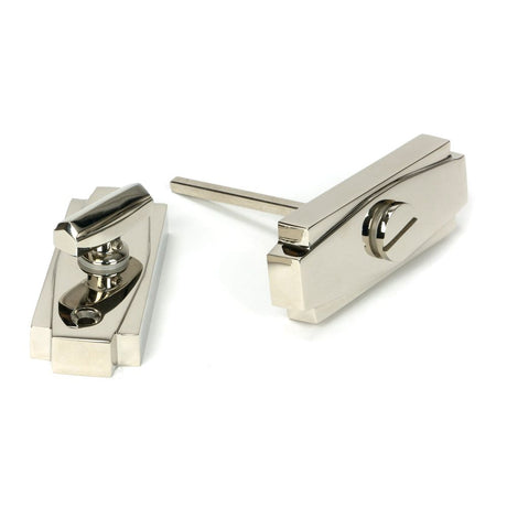 From The Anvil - Polished Nickel Art Deco Thumbturn | Sku. 51205 | Trade Door Handles.