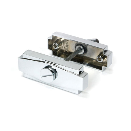 From The Anvil - Polished Chrome Art Deco Thumbturn | Sku. 51206 | Trade Door Handles.