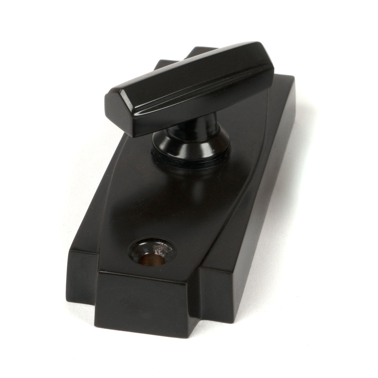 From The Anvil - Aged Bronze Art Deco Thumbturn | Sku. 51207 | Trade Door Handles.