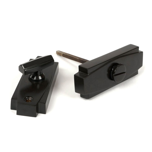 From The Anvil - Aged Bronze Art Deco Thumbturn | Sku. 51207 | Trade Door Handles.