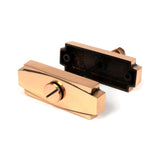From The Anvil - Polished Bronze Art Deco Thumbturn | Sku. 51208 | Trade Door Handles.